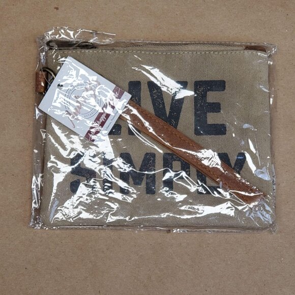 Audrey's Live Simply Wristlet Bag Beige - Picture 7 of 7